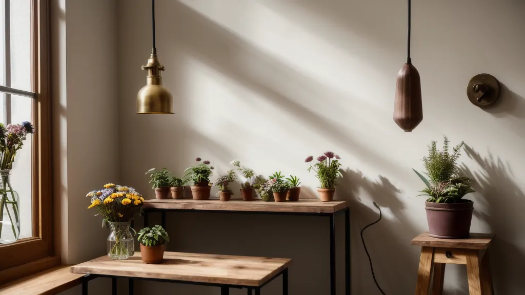Energetischer Schutz für Hochsensible im Kundenkontakt als Floristin – Floristin bindet konzentriert Blumen in ihrem Laden im Bremer Viertel