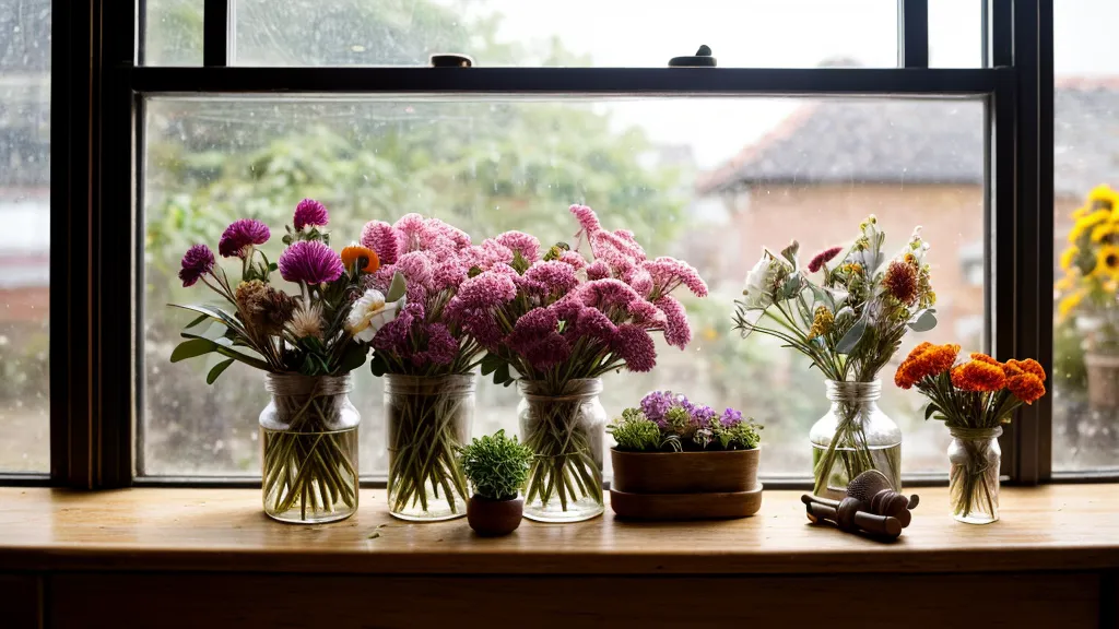 Floristenhände sortieren weiße Anemonen im Wassereimer – Übung für die Intuition am Bindetisch