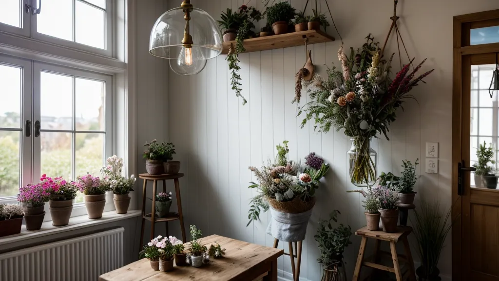 Kommunikation mit Pflanzen und Naturwesen wahrnehmen durch Huna Prinzipien – Floristin bei der Pflanzenkommunikation im Blumenladen