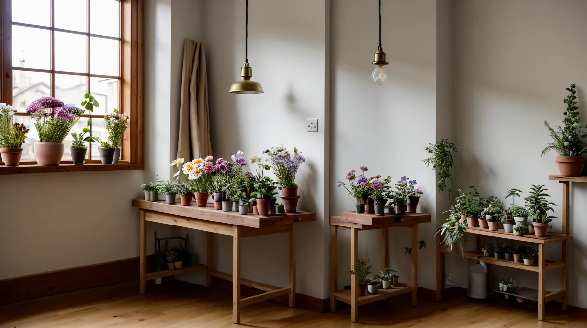 Lebensenergie von Blumen wahrnehmen durch Huna-Übungen – Anemonen am Bindetisch einer Bremer Floristin