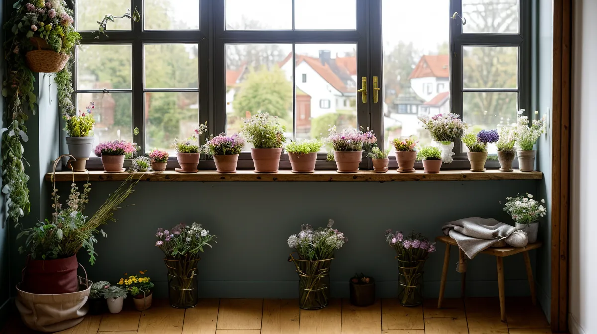 Floristin bindet Blumen im Laden – Tagebucheintrag über Verletzlichkeit, Trauerarbeit und Frauenkraft in der Power of Love Ausbildung